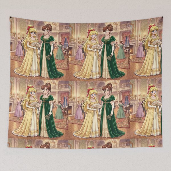 Item preview, Minako and Makoto at the Ball designed and sold by Solace Sparkles.