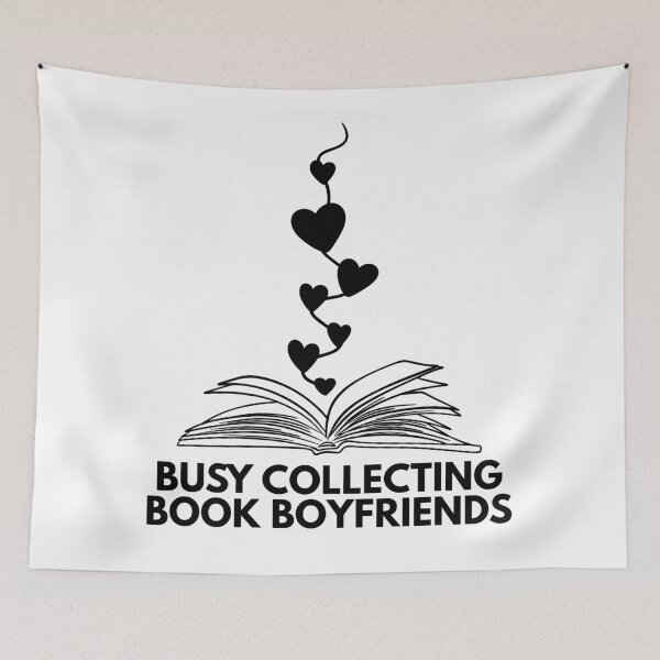 Item preview, Busy Collecting Book Boyfriends Bookish Reading Spicy Bookworm designed and sold by Dondonmart.