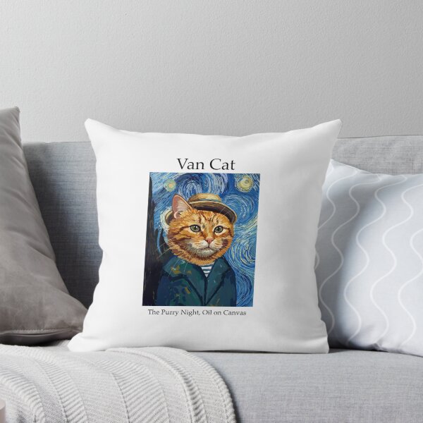 Item preview, Cat Starry Night designed and sold by PaigePolyArt.