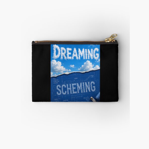 Item preview, Dreaming and Scheming Blueprint Sky Motivational Graphic T-Shirt designed and sold by Dreaming Scheming Grinding Studio.
