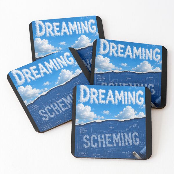 Item preview, Dreaming and Scheming Blueprint Sky Motivational Graphic T-Shirt designed and sold by Dreaming Scheming Grinding Studio.
