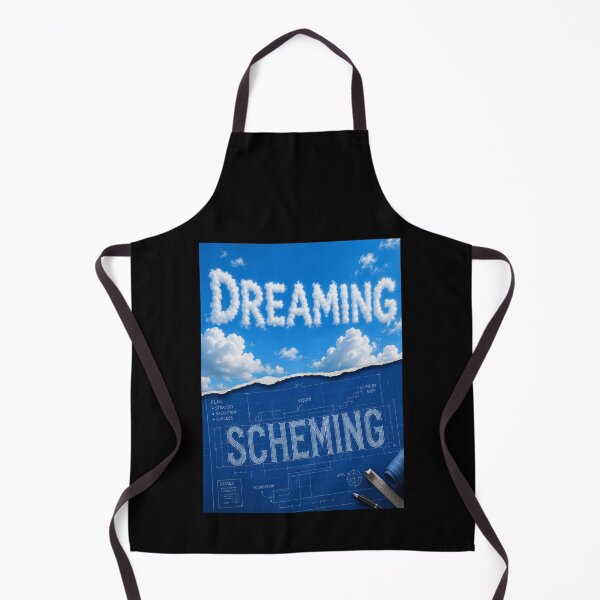 Item preview, Dreaming and Scheming Blueprint Sky Motivational Graphic T-Shirt designed and sold by Dreaming Scheming Grinding Studio.