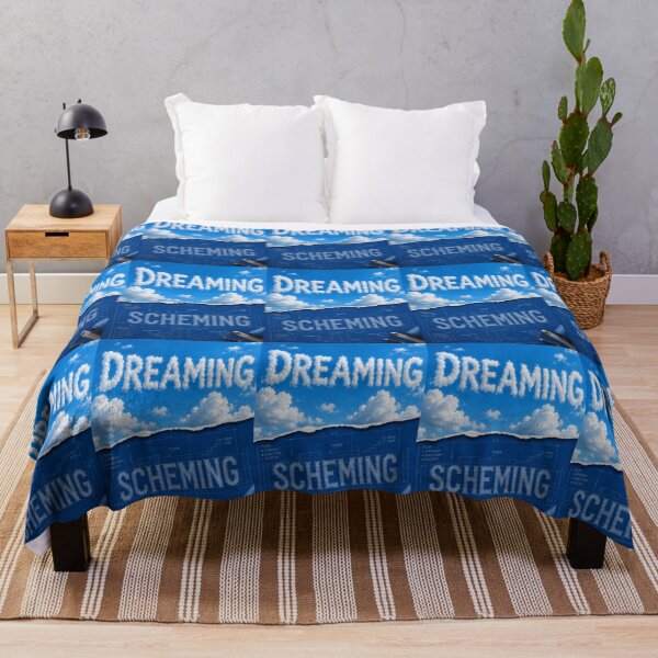 Item preview, Dreaming and Scheming Blueprint Sky Motivational Graphic T-Shirt designed and sold by Dreaming Scheming Grinding Studio.