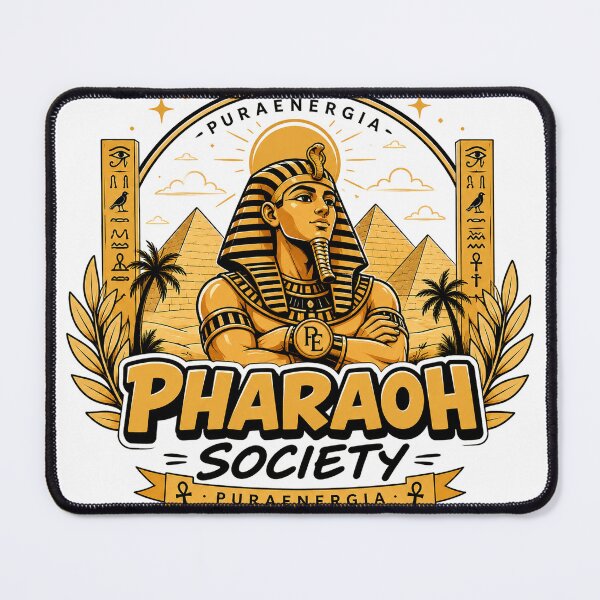 Item preview, Pharaoh Society PuraEnergia Ancient Egypt T-Shirt designed and sold by Puraenergia Stickers.