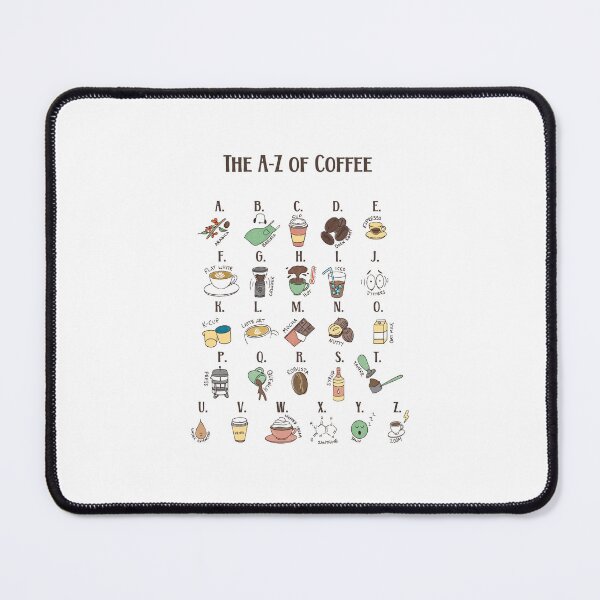 Item preview, A-Z of Coffee designed and sold by PaigePolyArt.