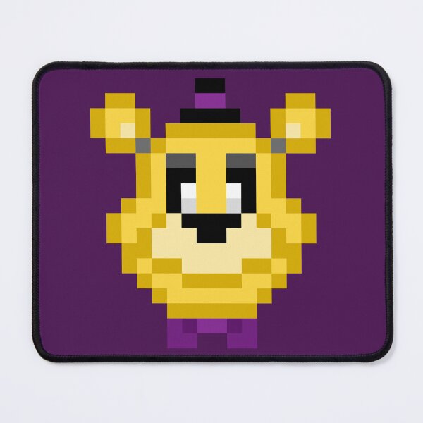 Item preview, Golden Freddy Pixel Art designed and sold by RexWolf05.