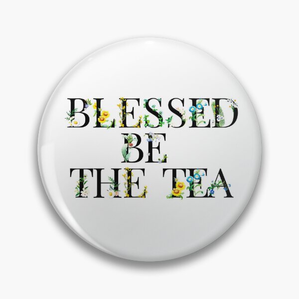 Item preview, ☕ BLESSED BE THE TEA ☕- DARK BOTANICAL SHADOW VERSION designed and sold by WheelieGdArt.