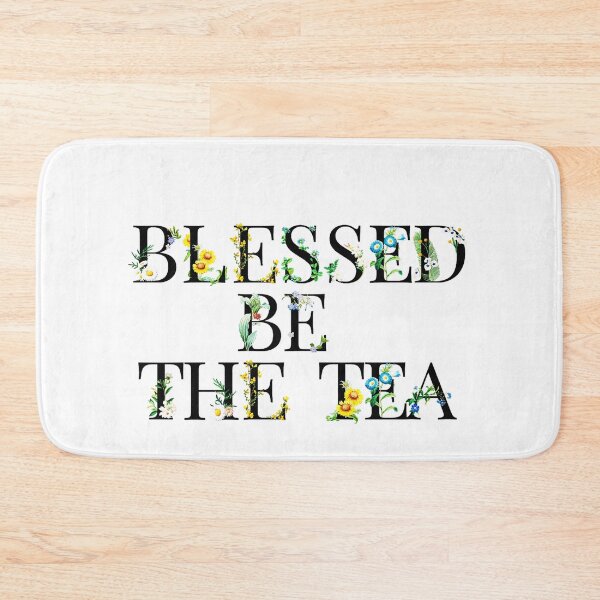Item preview, ☕ BLESSED BE THE TEA ☕- DARK BOTANICAL SHADOW VERSION designed and sold by WheelieGdArt.