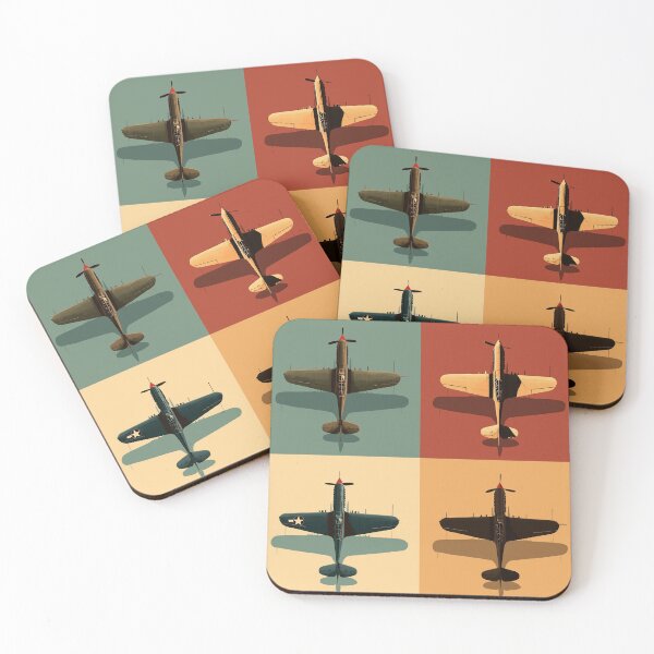 Item preview, Four planes different colors designed and sold by KeeneCo.