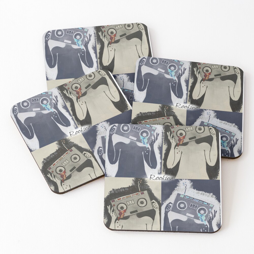 Item preview, Coasters (Set of 4) designed and sold by Rookiez.