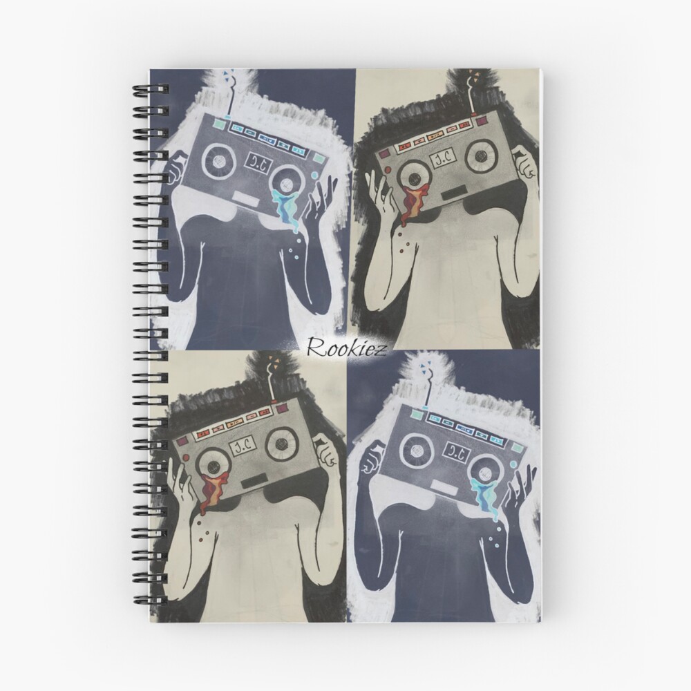 Item preview, Spiral Notebook designed and sold by Rookiez.