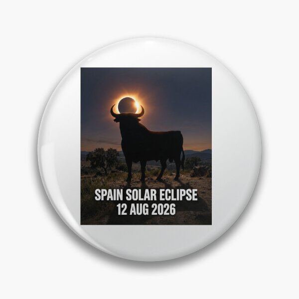 Item preview, Spain Solar Eclipse Bull Silhouette designed and sold by Mr-AShop.