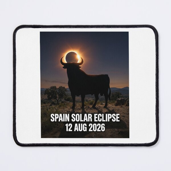 Item preview, Spain Solar Eclipse Bull Silhouette designed and sold by Mr-AShop.