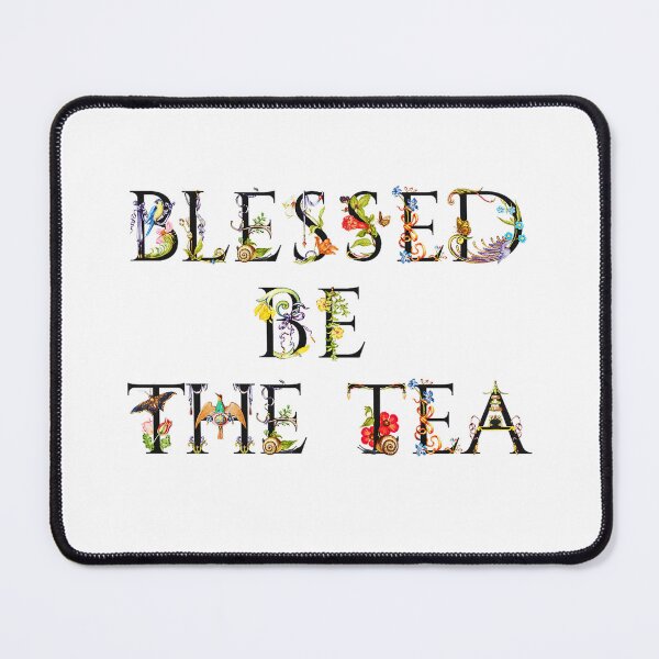 Item preview, ☕ BLESSED BE THE TEA ☕- ENCHANTED GOSSIP GARDEN VERSION designed and sold by WheelieGdArt.