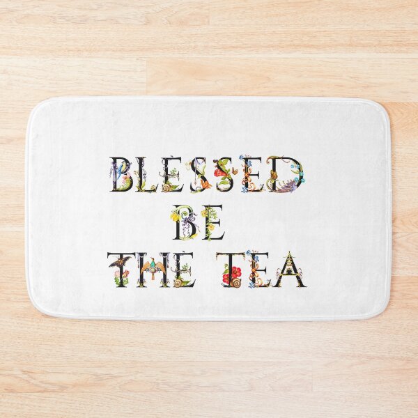 Item preview, ☕ BLESSED BE THE TEA ☕- ENCHANTED GOSSIP GARDEN VERSION designed and sold by WheelieGdArt.