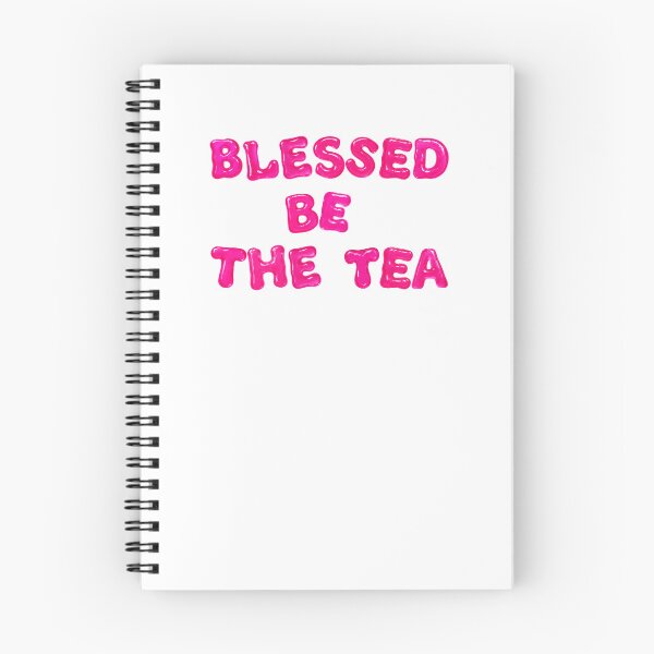Item preview, ☕ BLESSED BE THE TEA ☕- HOT PINK BUBBLE VERSION designed and sold by WheelieGdArt.