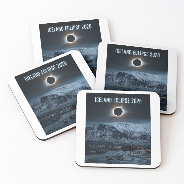 Item preview, Iceland Eclipse Moonlit Waves designed and sold by Mr-AShop.
