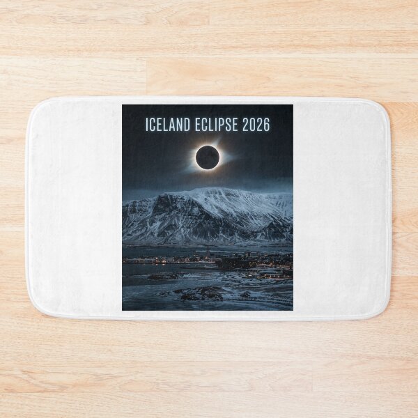 Item preview, Iceland Eclipse Moonlit Waves designed and sold by Mr-AShop.