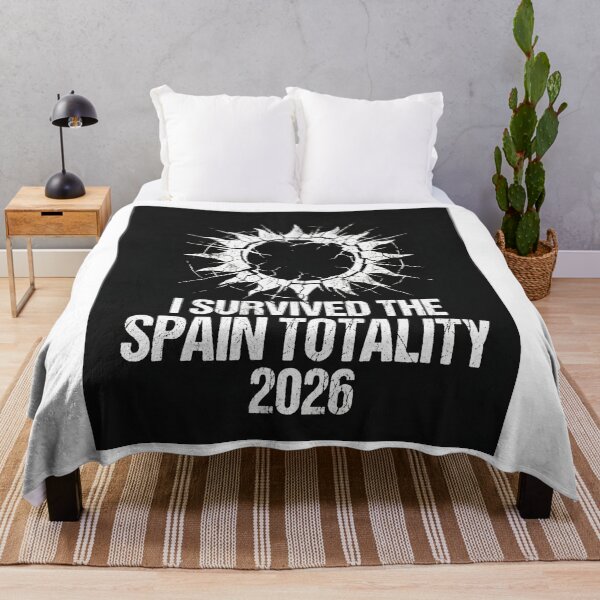 Item preview, Survived The Spain Totality 2026 designed and sold by Mr-AShop.