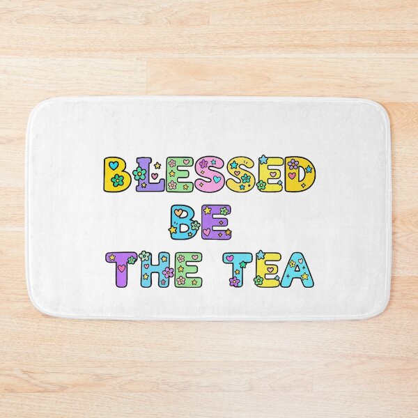 Item preview, ☕ BLESSED BE THE TEA ☕- KAWAII PASTEL VERSION designed and sold by WheelieGdArt.