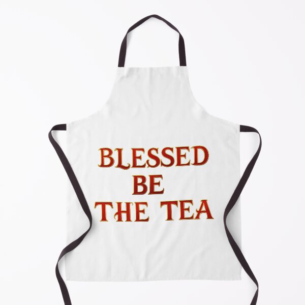 Item preview, ☕ BLESSED BE THE TEA ☕- RED & GOLD REGAL VERSION designed and sold by WheelieGdArt.