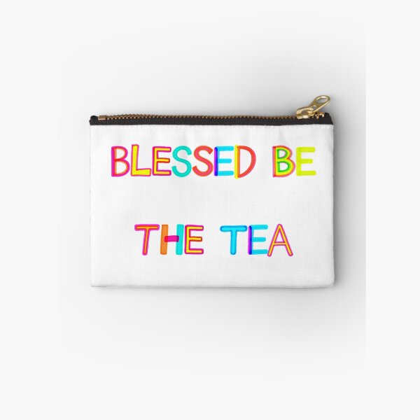 Item preview, ☕ BLESSED BE THE TEA ☕- RETRO NEON VERSION designed and sold by WheelieGdArt.