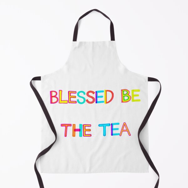 Item preview, ☕ BLESSED BE THE TEA ☕- RETRO NEON VERSION designed and sold by WheelieGdArt.