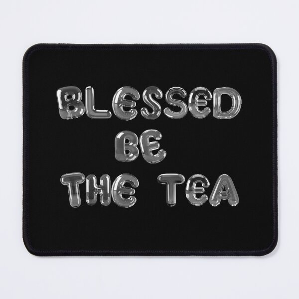Item preview, ☕ BLESSED BE THE TEA ☕- SILVER FOIL BALLOON VERSION designed and sold by WheelieGdArt.