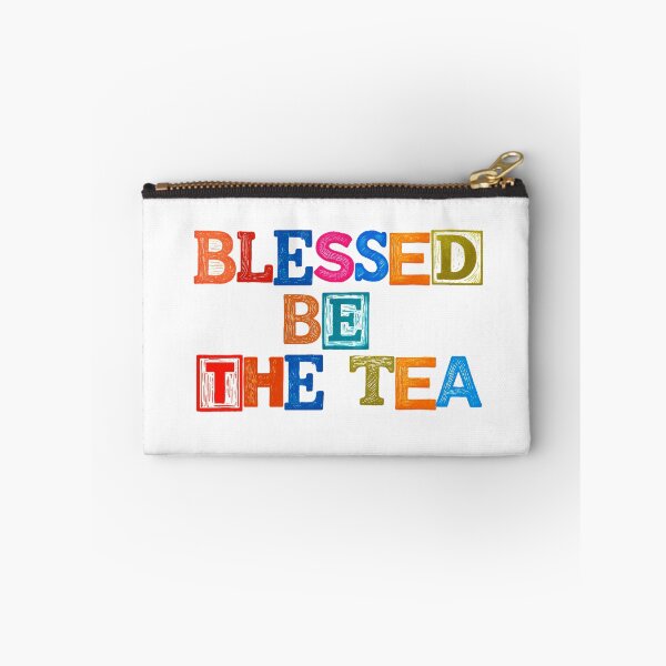 Item preview, ☕ BLESSED BE THE TEA ☕- WOODBLOCK  PRINTMAKER VERSION designed and sold by WheelieGdArt.