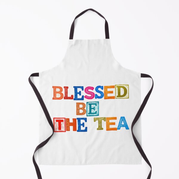 Item preview, ☕ BLESSED BE THE TEA ☕- WOODBLOCK  PRINTMAKER VERSION designed and sold by WheelieGdArt.