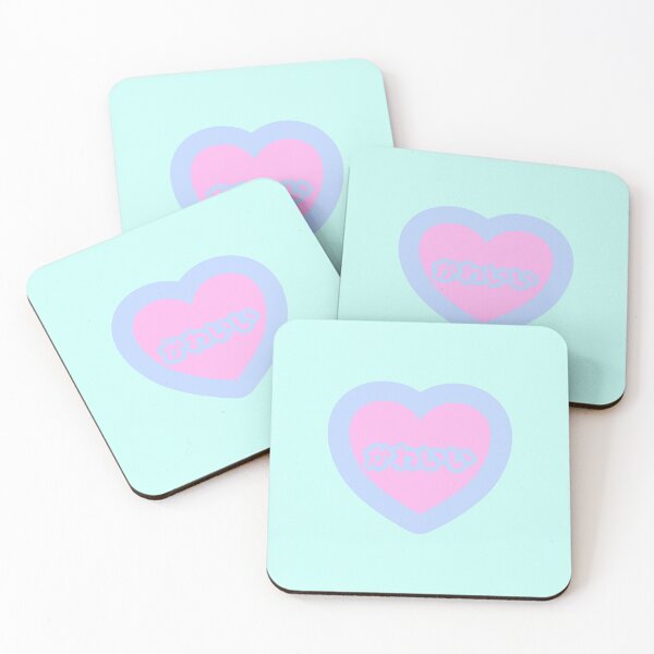 Item preview, Pink/Blue Kawaii Heart designed and sold by EmiNoKokoro.