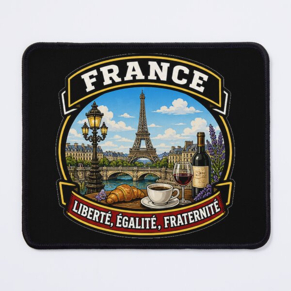 Item preview, France – Heart of Timeless Elegance designed and sold by GnuArt.