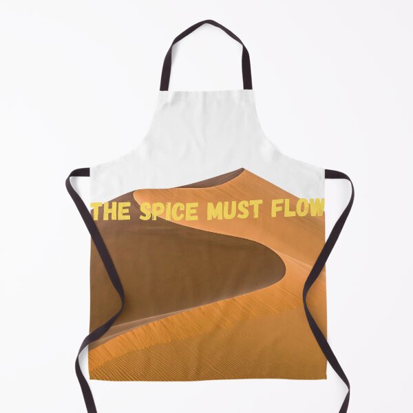 Item preview,  Dune The Spice Must Flow Fan Art Quote Sci Fi Sticker Gift designed and sold by ByteAndBuy.