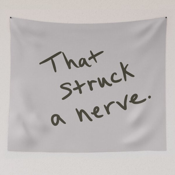 Item preview, That Struck a Nerve designed and sold by abeink.