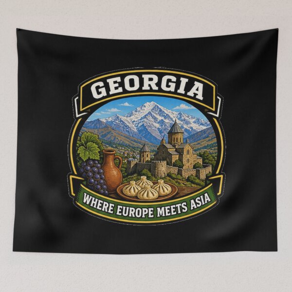 Item preview, Georgia – Gateway of the Caucasus designed and sold by GnuArt.