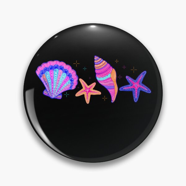 Item preview, Colorful Seashell Aesthetic For Mermaidcore Beachcore Ocean Lovers designed and sold by FreshVibe Prints.