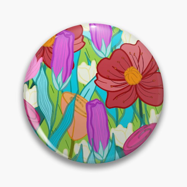 Item preview, spring flowers designed and sold by Takolica.