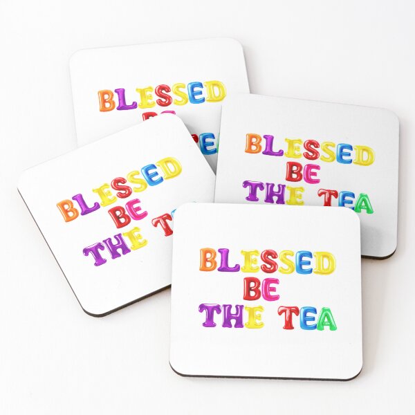 Item preview, ☕ BLESSED BE THE TEA ☕- BALLOON POP VERSION designed and sold by WheelieGdArt.