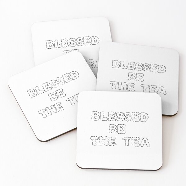 Item preview, ☕ BLESSED BE THE TEA ☕- CLOUD PUFF VERSION designed and sold by WheelieGdArt.