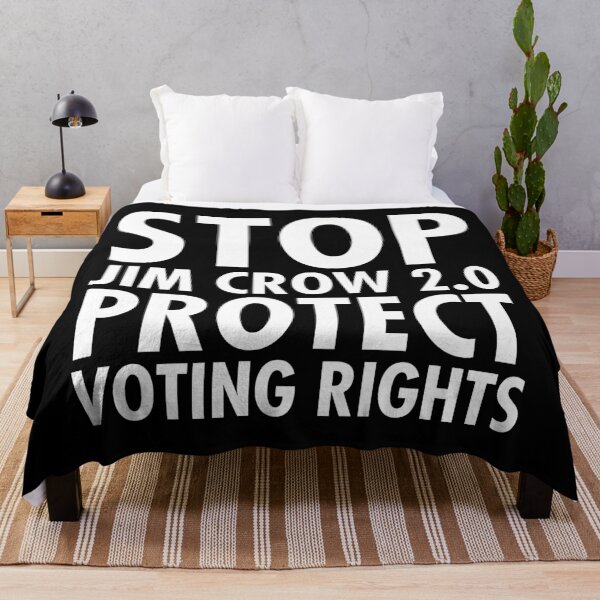Item preview, Stop Jim Crow 2.0 - Protect Voting Rights designed and sold by Thelittlelord.