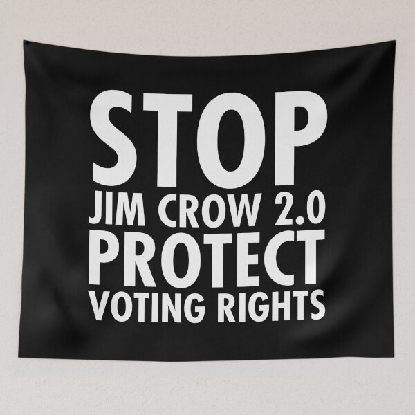 Item preview, Stop Jim Crow 2.0 - Protect Voting Rights designed and sold by Thelittlelord.