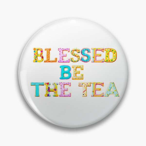 Item preview, ☕ BLESSED BE THE TEA ☕- FROSTED COOKIE VERSION designed and sold by WheelieGdArt.