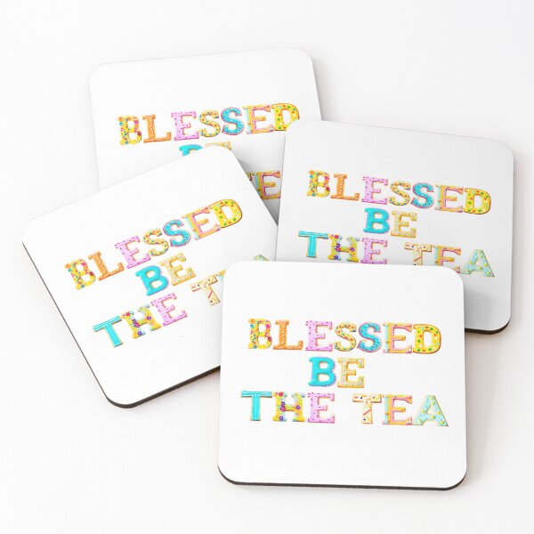 Item preview, ☕ BLESSED BE THE TEA ☕- FROSTED COOKIE VERSION designed and sold by WheelieGdArt.