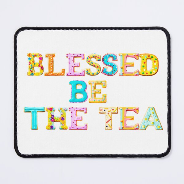 Item preview, ☕ BLESSED BE THE TEA ☕- FROSTED COOKIE VERSION designed and sold by WheelieGdArt.