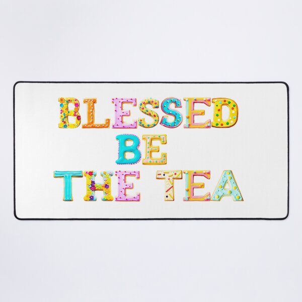 Item preview, ☕ BLESSED BE THE TEA ☕- FROSTED COOKIE VERSION designed and sold by WheelieGdArt.