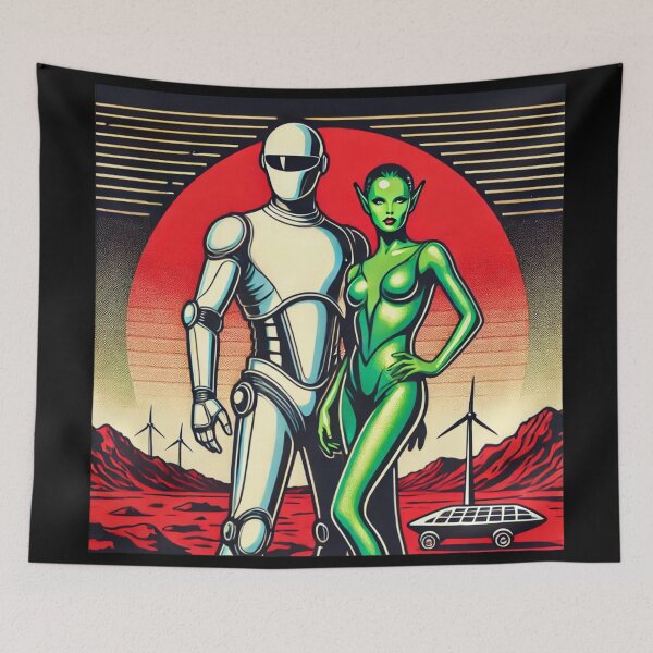 Item preview, Humanoid robot AI Robots Future Tech Design | The Bots Are Coming Futuristic  designed and sold by TEEJAMBOREE.