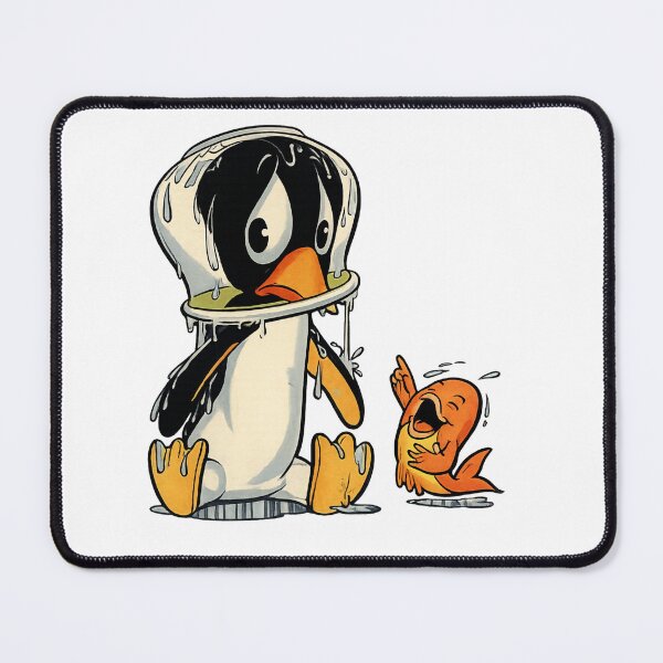 Item preview, Vintage Cartoon Penguin Illustration Funny Comic Character for Kids & Retro Lovers designed and sold by RickE.