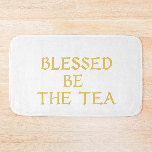 Item preview, ☕ BLESSED BE THE TEA ☕- GILDED GOTHIC VERSION designed and sold by WheelieGdArt.