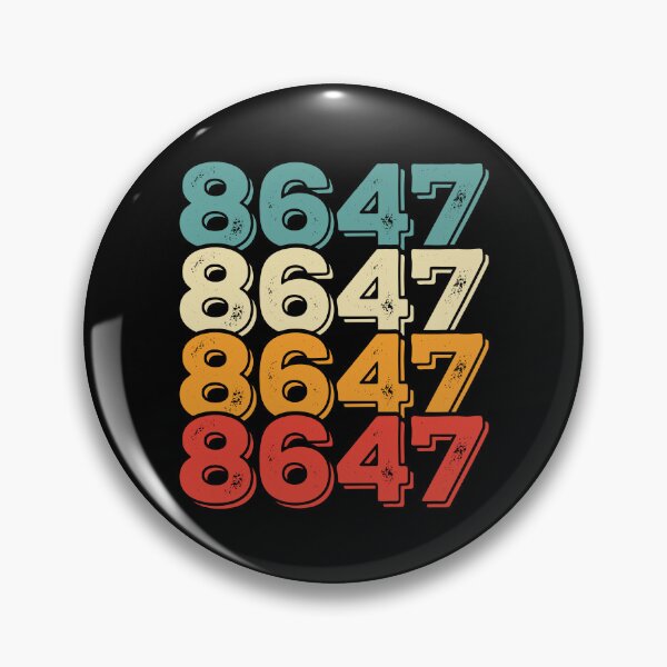 Item preview, Retro Vintage 8647 designed and sold by Antdoodle.