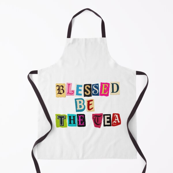 Item preview, ☕ BLESSED BE THE TEA ☕- RANSOM NOTE VERSION designed and sold by WheelieGdArt.